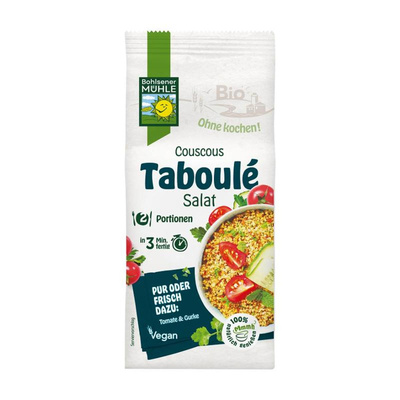 Produktfoto zu Taboulé orientalischer Couscous Salat 165g Bohlsener Mühle