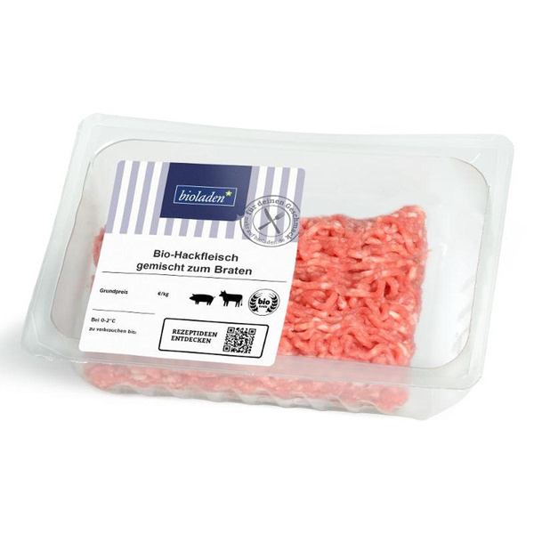 Produktfoto zu Hackfleisch gemischt ca. 400g bioladen