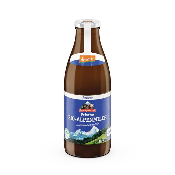 Produktfoto zu VPE Frische Alpenmilch 1,5% 6x1l Berchtesgadener Land