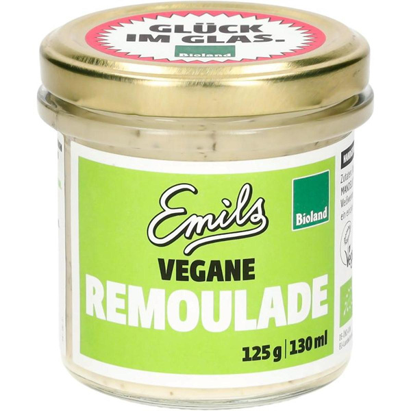Produktfoto zu Remoulade vegan 130ml Emils Biomanufaktur