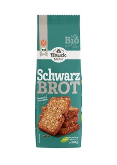 Produktfoto zu VPE Backmischung Schwarzbrot glutenfrei 6x500g