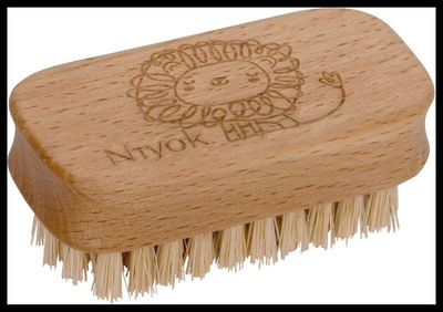 Produktfoto zu Baby- & Kinderhandbürste Niyok Natural Cosmetics