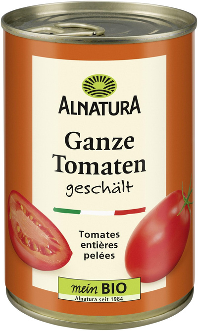 Produktfoto zu Ganze Tomaten 400g Alnatura