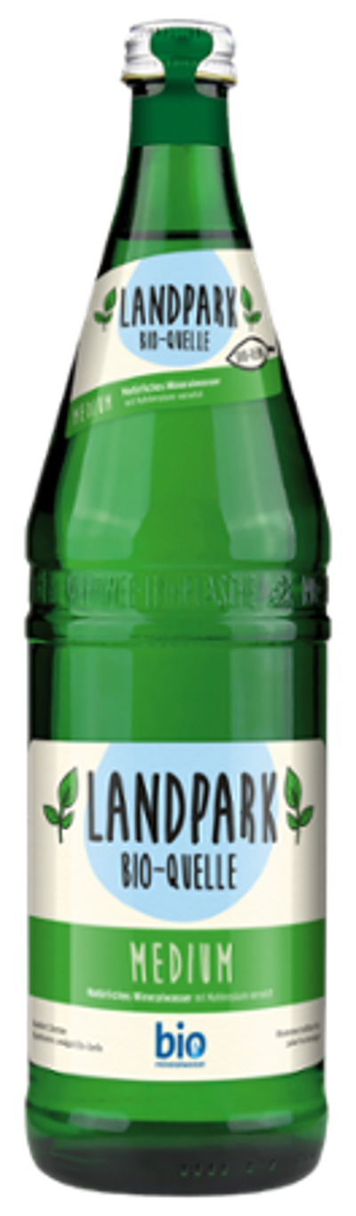 Produktfoto zu VPE Wasser Medium 12x0,75 l Landpark