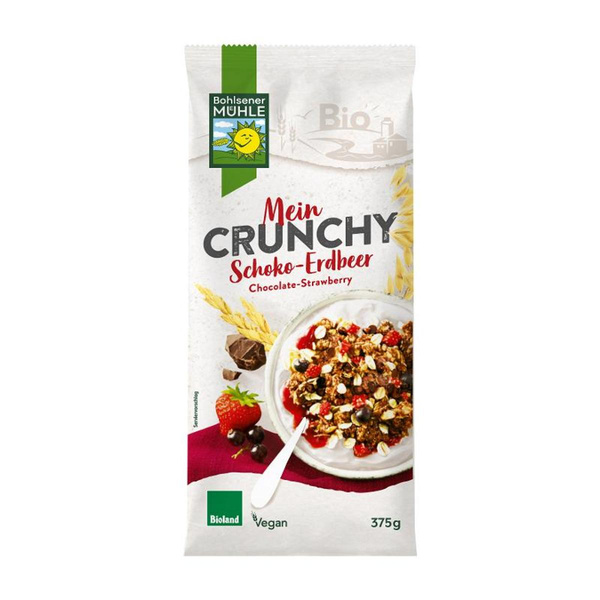 Produktfoto zu Mein Schoko Erdbeer 375g BOH
