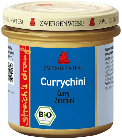 Produktfoto zu Brotaufstrich streich's drauf "Currychini" 135g  Zwergenwiese