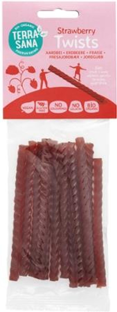 Produktfoto zu Twists Erdbeere 75g TerraSana