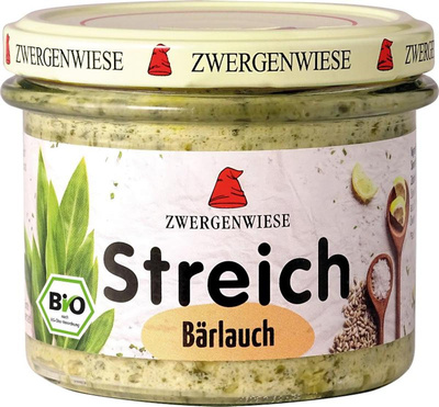 Produktfoto zu Streich Bärlauch 180g Zwergenwiese