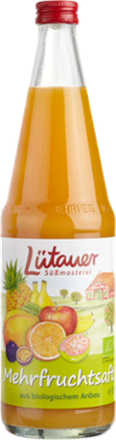 Produktfoto zu VPE Mehrfruchtsaft 6x0,7l Lütauer