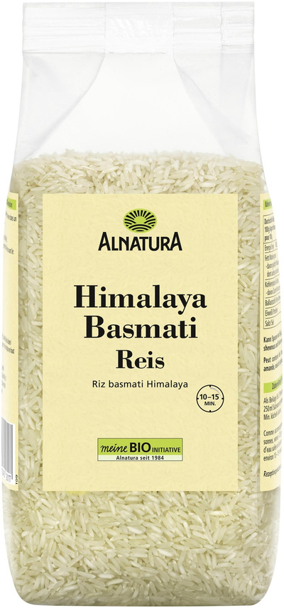 Produktfoto zu Himalaya Basmati Reis 1 kg Alnatura