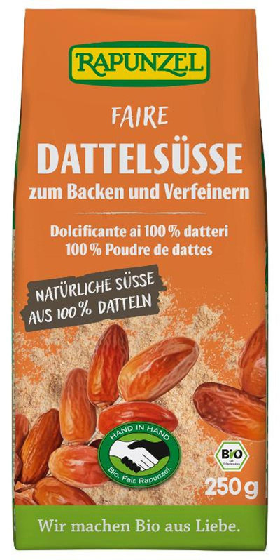 Produktfoto zu VPE Dattelsüße 4x250g Rapunzel