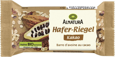 Produktfoto zu Hafer Riegel Kakao 60g Alnatura