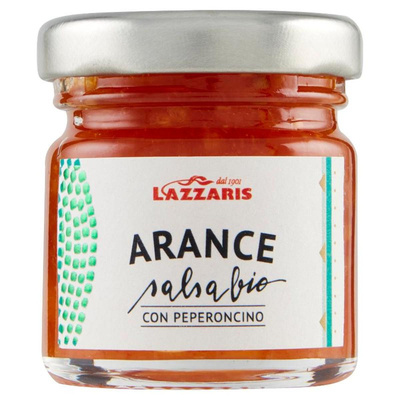 Produktfoto zu Orange & Chili-Sauce 40g Lazzaris