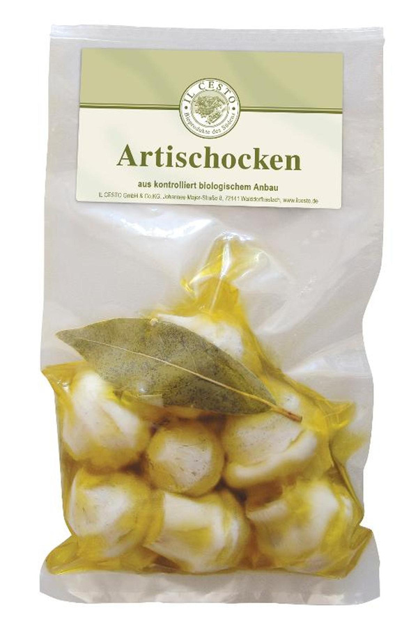 Produktfoto zu Artischockenherzen eingelegt "cotto" 185g Il Cesto