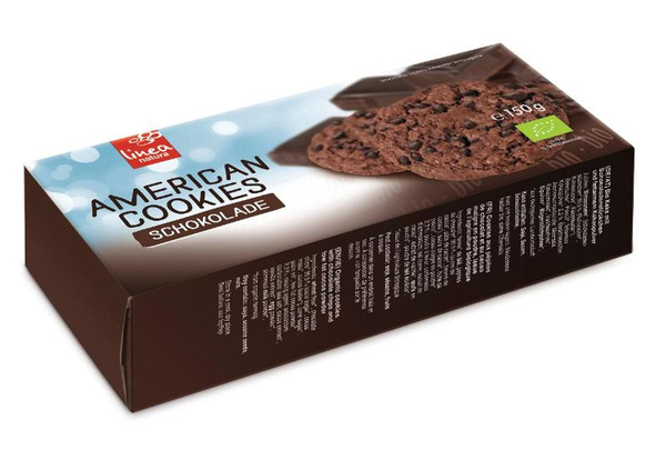 Produktfoto zu American Schoko Cookies 150g Linea Natura