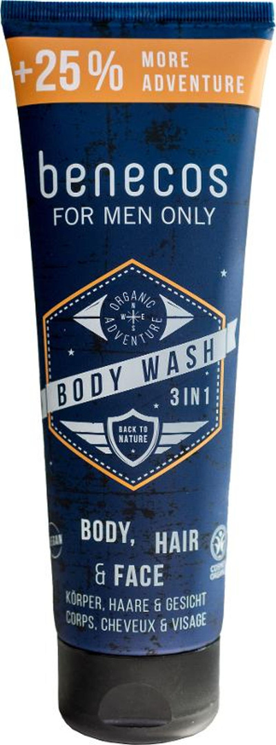 Produktfoto zu Men Body Wash 3 in 1 250ml Benecos