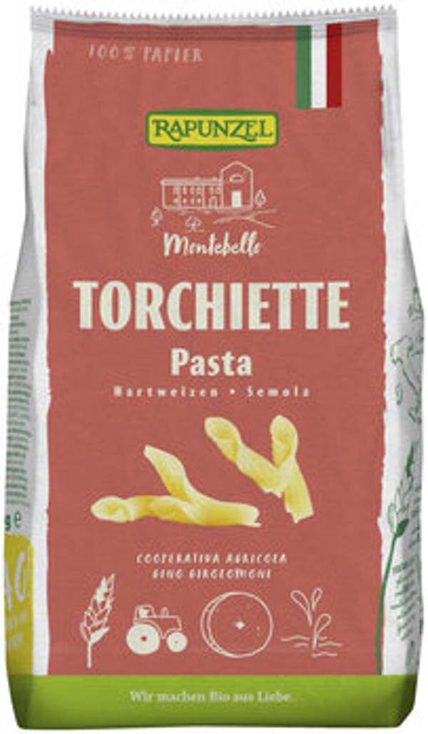 Produktfoto zu VPE Torchiette Semola 12x500g Rapunzel