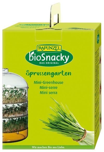 Produktfoto zu Sprossengarten biosnacky das Original Rapunzel