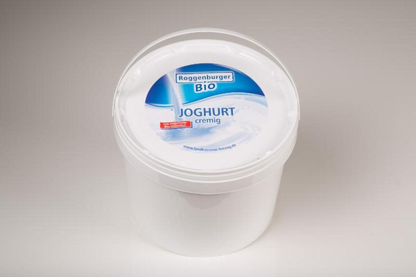 Produktfoto zu Naturjoghurt im Eimer 3,5% 5kg Roggenburger Bio