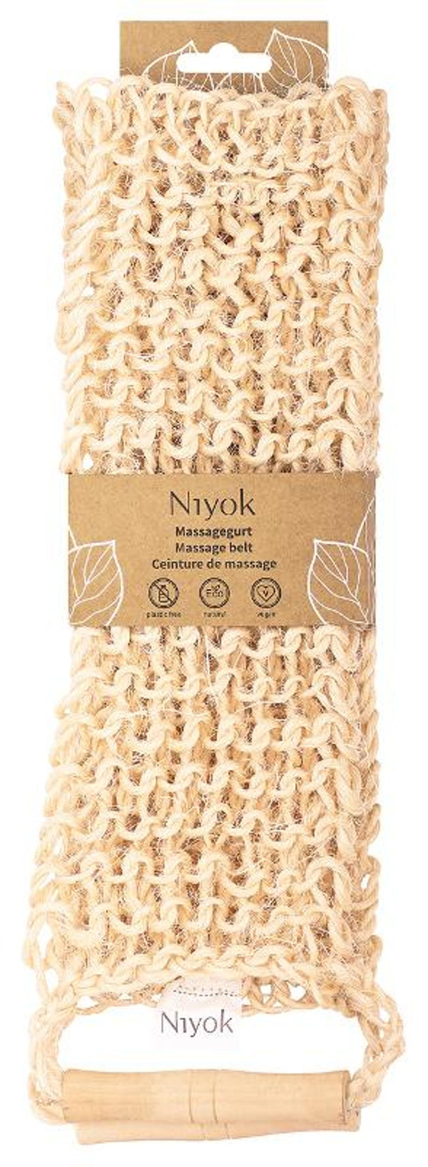 Produktfoto zu Massagegurt aus Sisal Niyok Natural Cosmetics