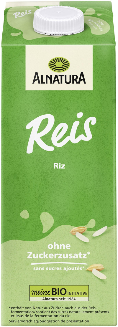 Produktfoto zu Reis Drink Natur 1l Alnatura