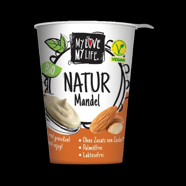 Produktfoto zu Mandel Joghurtalternative Natur 400g My love my life