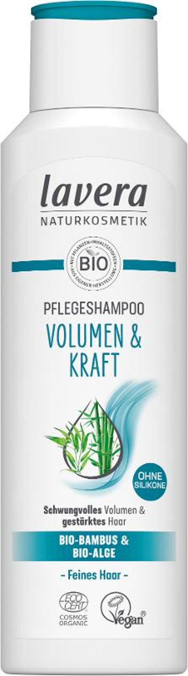 Produktfoto zu Pflegeshampoo Volumen & Kraft 250ml Lavera