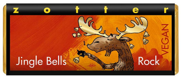 Produktfoto zu Schokolade "Jingle Bells Rock" 70g Zotter