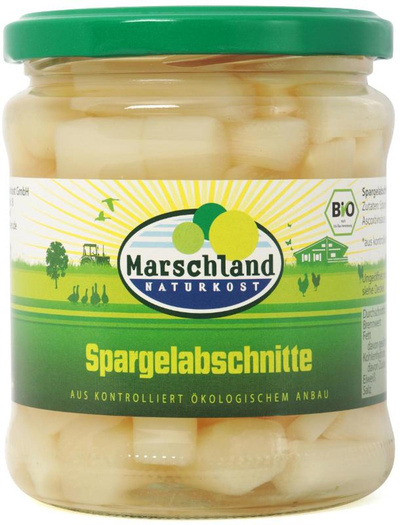 Produktfoto zu Spargelabschnitte 370ml Marschland