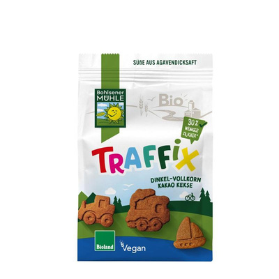 Produktfoto zu Traffix Kakao Kekse 150g Bohlsener Mühle