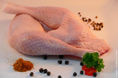 Produktfoto zu Hähnchenkeule ca. 250g Fleischerei Schäfers