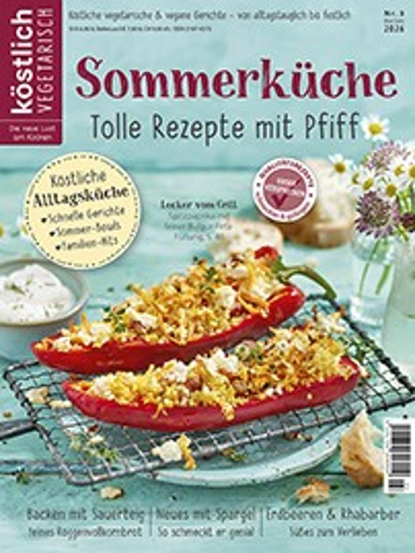 Produktfoto zu Köstlich vegetarisch Mai - Juni 2026