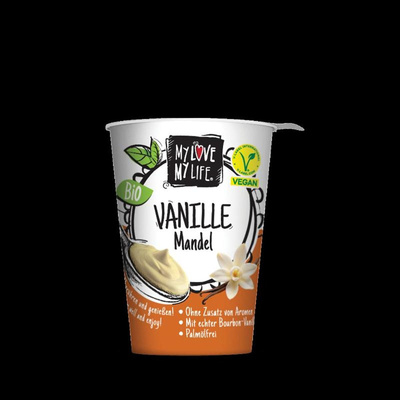 Produktfoto zu Mandel Joghurtalternative Vanille 180g My love my life