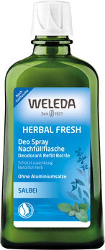 Produktfoto zu Salbei Deo Nachfüllflasche 200ml Weleda