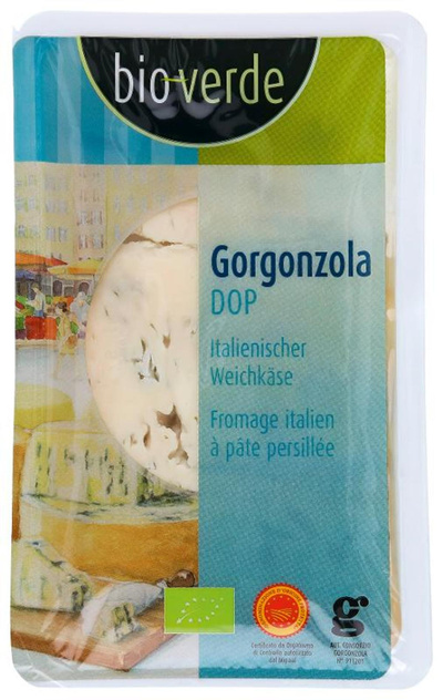 Produktfoto zu Gorgonzola DOP 125g bio verde