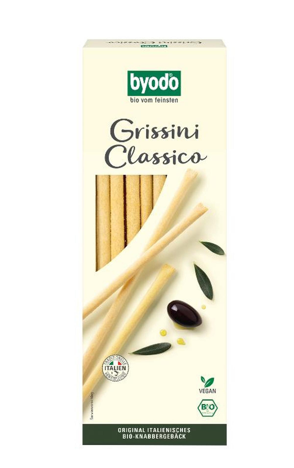 Produktfoto zu Grissini classico 125g Byodo