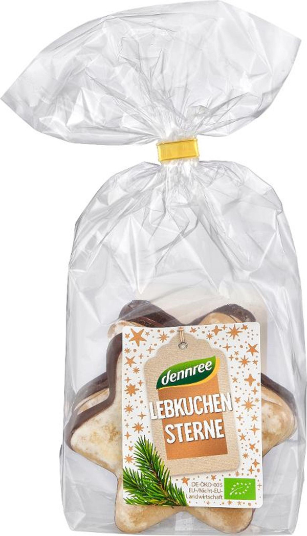 Produktfoto zu Lebkuchensterne glasiert m.Zar