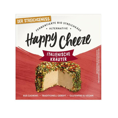 Produktfoto zu Happy Cashew italienische Kräuter 100g Happy Cheeze