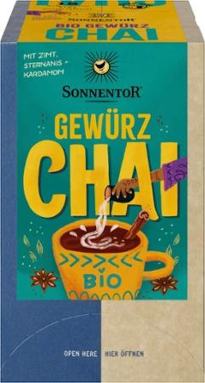 Produktfoto zu Gewürz Chai 18 TB Sonnentor