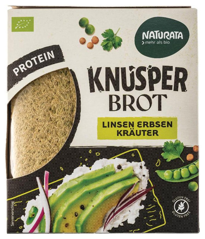 Produktfoto zu Knusperbrot Kräuter 100g Naturata