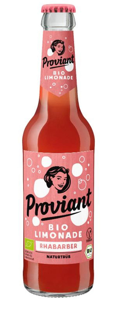 Produktfoto zu Rhabarberlimo 0,33 l Proviant