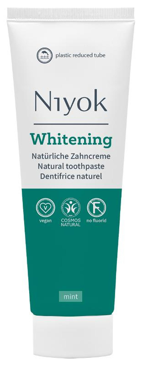 Produktfoto zu Zahncreme Whitening 75ml Niyok Natural Cosmetics