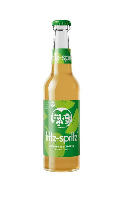 Produktfoto zu VPE Fritz Bio Apfelschorle 24x0,33l fritz-cola GmbH