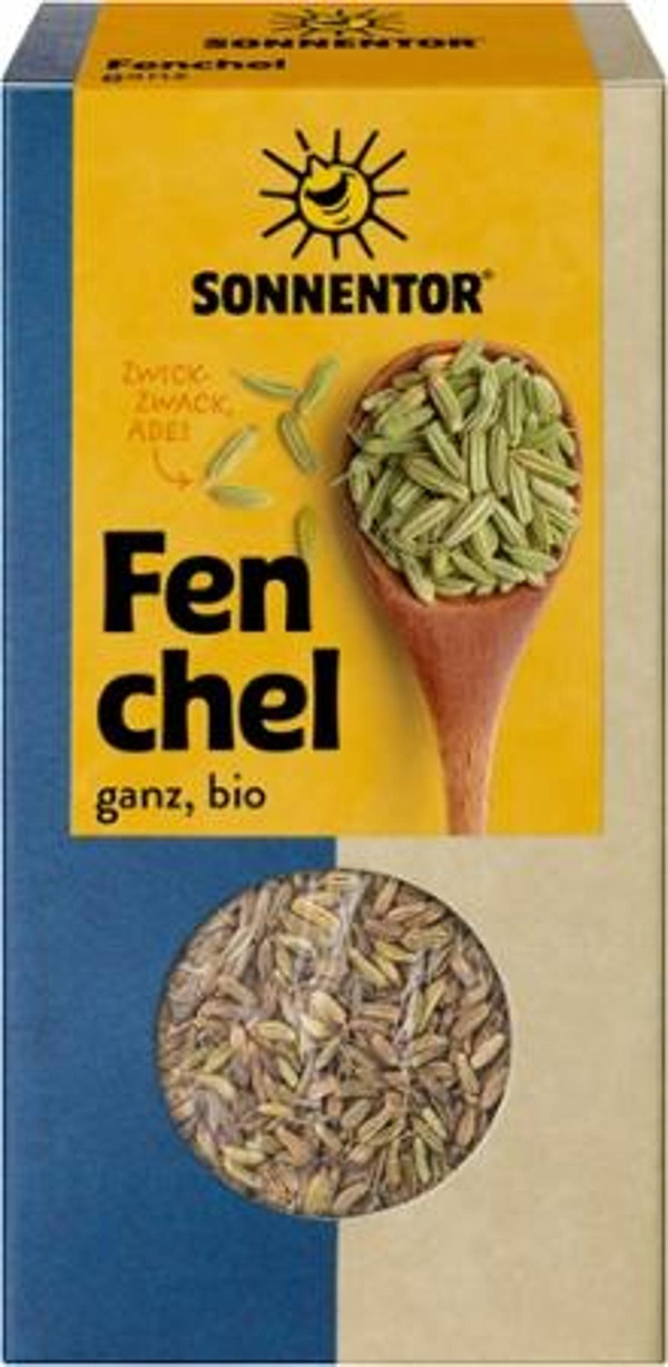 Produktfoto zu Fenchel ganz 40g Sonnentor