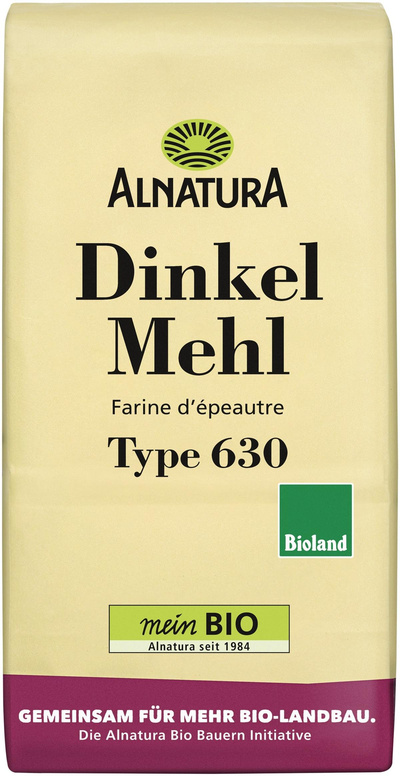 Produktfoto zu Dinkelmehl Type 630 1 kg Alnatura