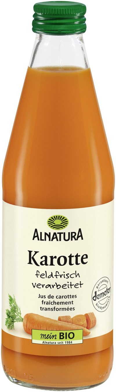 Produktfoto zu Karottensaft feldfrisch 330 ml Alnatura