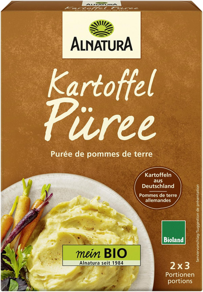 Produktfoto zu Kartoffel Püree 160g Alnatura