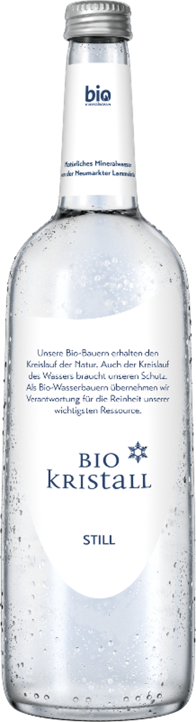 Produktfoto zu VPE Wasser still Bio Kristall  6x0,75L
