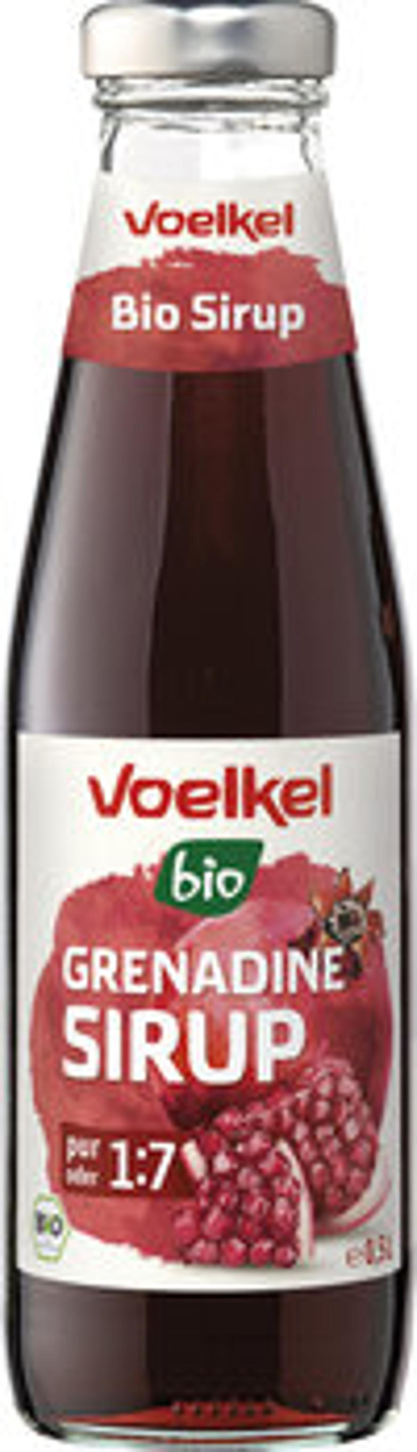 Produktfoto zu Sirup Grenadine (Granatapfel) 0,5 l Voelkel