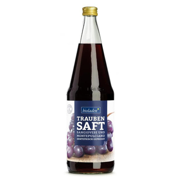 Produktfoto zu VPE Traubensaft 6x1 L bioladen